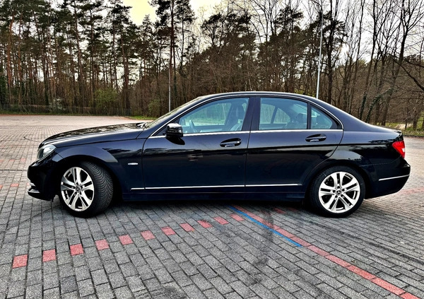 Mercedes-Benz Klasa C cena 49900 przebieg: 154577, rok produkcji 2012 z Sierpc małe 56